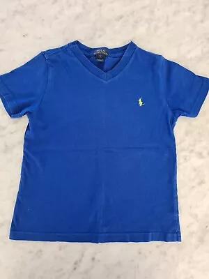 Boys Polo Ralph Lauren Royal Blue  T-Shirt Size 5 • $25