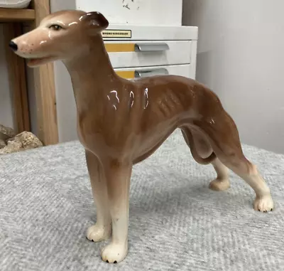 Vintage Melba Ware Greyhound Figurine 19cm #3 • £23