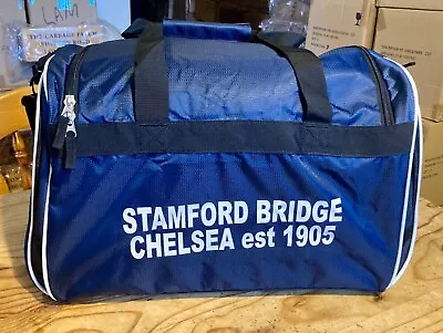 Chelsea FC Mitre Sports Bag Holdall Printed With Stamford Bridge. Great Gift. • £14.95