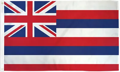 Hawaii Flag 3x5ft Flag Of Hawaii Hawaiian Flag 3x5 Hawaii Pride HI Nylon  • $8.88