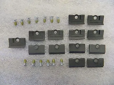 Correct 68-82 C3 Corvette Windshield Moulding Clip 13 Pc Set W Screws Wc68-82cor • $18.99