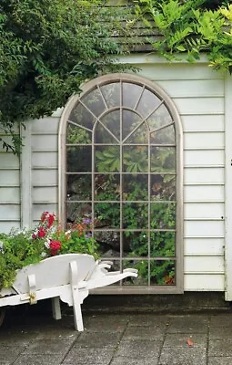 Extra Large Garden Wall Mirror Sand Arch Outdoor 5ft3 X 3ft 160x91cm • £308.99