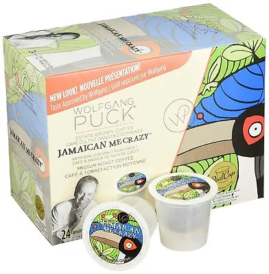 Wolfgang Puck Jamaican Me Crazy Coffee 24 To 192 K Cups Pick Any Size FREE SHIP • $94.98