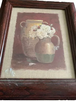 Vivian Flasch 3 D Flower Vase/ Pottery 9.5 X 7.5” NW Sealed Print • $15.99