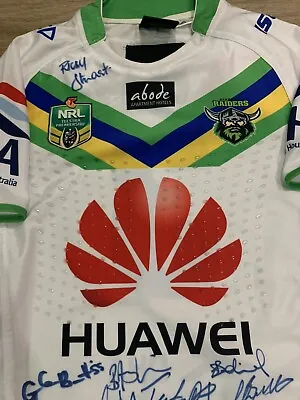 $400 • Buy Canberra Raiders Signed Players Jersey