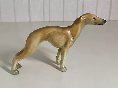 Vintage Greyhound Dog Figure  Cortendorf West Germany • £10