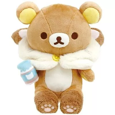 Rilakkuma Plush NEKONEKO ONSEN Cat Costume Stuffed Toy San-X Japan • $73.84