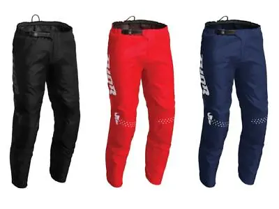 Thor MX Sector Minimal Riding Pants Men's Kids Youth Black Red ATV Motocross • $59.95