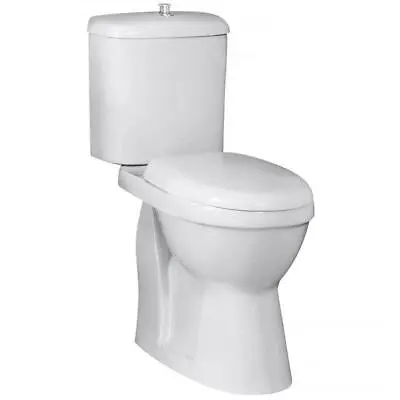 £156 • Buy Doc M Disabled Close Coupled Open Back Comfort Height Toilet Wc Pan