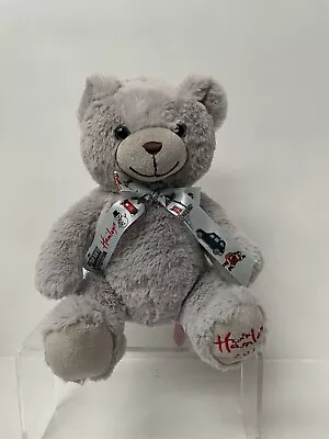 Hamleys Bear Soft Toy Grey Plush Christmas 2019 Approx 10  Limited Edition • £12.99