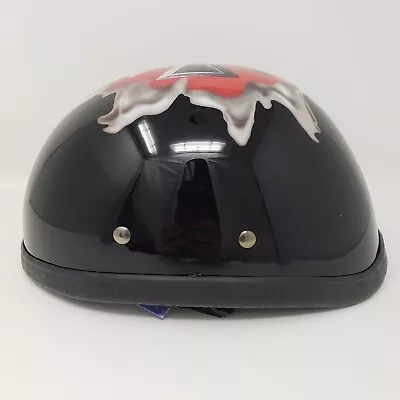 Daytona Helmets Skull Cap EAGLE-Iron Cross (Medium) • $65.98