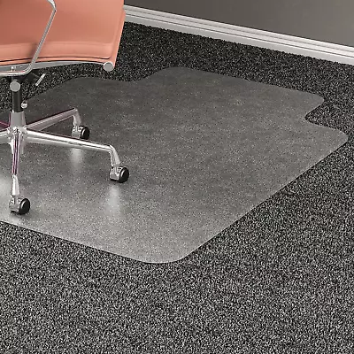 Wide Lip Medium Pile Chairmat Chair Mat Clear • $318.99