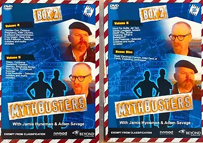 162a New Sealed Mythbusters Box 2 Region 4 Rare • $39.80
