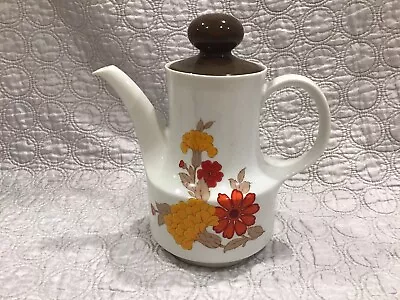 Unusual Vintage Mitterteich Bavaria Porcelain Floral Coffeepot/teapot Euc • $31