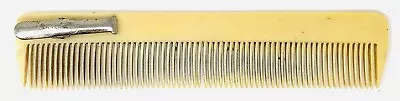 Vtg 1940s AMERICAN Pocket Comb With Metal Clip A23 • $9.75