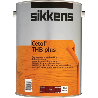 £136.95 • Buy Sikkens Cetol THB Plus Translucent Woodstain Mahogany 5l