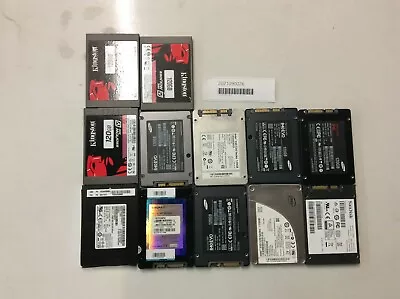$13 • Buy One 120gb SSD 2.5 Solid State Drive SATA Kingston, Samsung,  Intel, Micron, Etc.