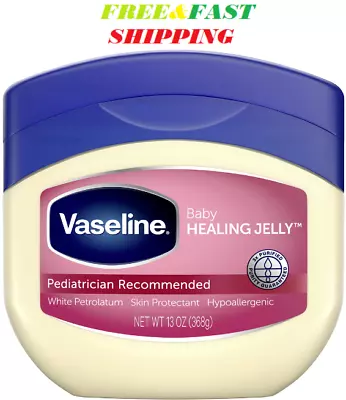 Vaseline Petroleum Jelly Baby Skincare Protective & Pure 13 Oz Free Shipping • $7.99