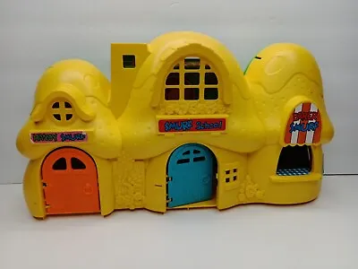 1982 Vintage Mattel Preschool Magic Talk Smurf Village School Playset House • $64.99