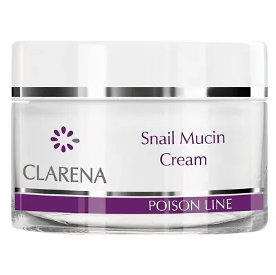 £30.72 • Buy Clarena Poison Snail Mucin Regenerating Face Cream With Snail Mucus 50ml