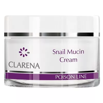 £30.72 • Buy Clarena Poison Snail Mucin Regenerating Face Cream With Snail Mucus 50ml
