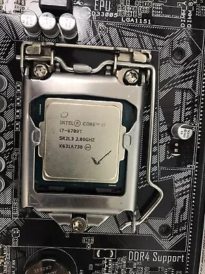 Tested SR2L3 Intel Core Processor I7-6700T 2.8GHz Quad Core Socket LGA1151 CPU • $198