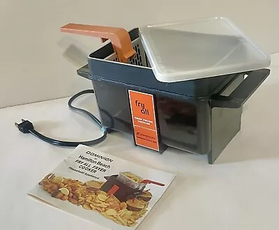 Dominion  Fry All Deep Fryer Cooker By Hamilton Beach Scoville 2121 Vintage • $24.99