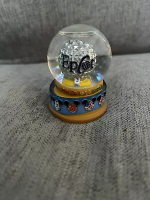 Disney World Park Epcot Spaceship Earth Mickey Mouse Mini Snow Globe Snowglobe • $15