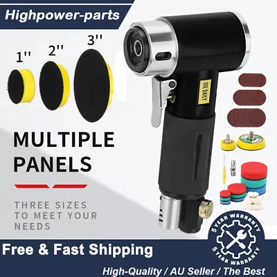 NEW 1 /2 /3  Random Orbit Air Sander Kit Mini Grinding Machine Polisher Buffer • $45.55