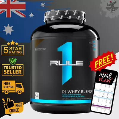 Rule 1 R1 Proteins Whey Blend (5lbs/66 Serves) [2.7kg] - Free Diet Meal Plan • $133.95