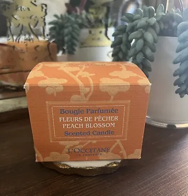 Bougie Parfumee L’Occitane Peach Blossom Scented Candle “ RARE” Retired • $115