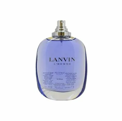 LANVIN L'HOMME 3.4 Oz EDT Spray Men's Cologne 100 Ml NEW Tester Without Cap • $18.79