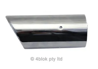 Holden Commodore VE Exhaust Tip Chrome Angled End 150mm Long 61mm Inside NOS M • $49.70