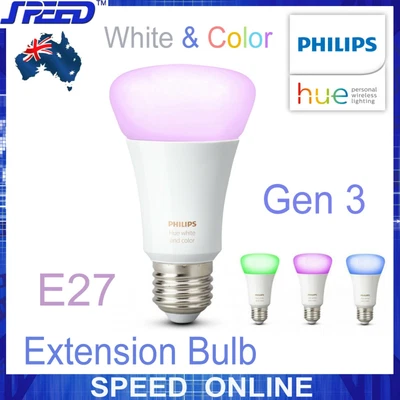 $79 • Buy Philips Hue White And Color Ambiance - Gen 3 - Extension Bulb - Single - (E27)