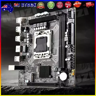 X79A V2 Motherboard 100M NIC M-ATX 64GB LGA1356 2 DDR3 Desktops Motherboard * • $57.89