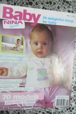 Nina Baby Special Knitting Pattern Magazine 70 Delightful Things For Baby • £4.99