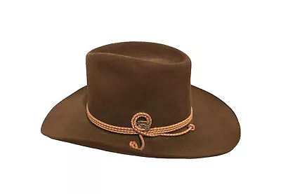 Vintage Resistol Men's Cowboy Hat 6 3/4 Stagecoach Chaparral Mink Made In USA • $59.95