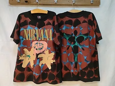 Nirvana Heart Shaped Box T-Shirt Vintage Reprint 1993 Giant Tag XL NWOT • $99.99