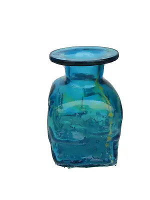 Vintage MDINA Michael Harris Art Glass Sculptural Vase Bottle  • $361.64
