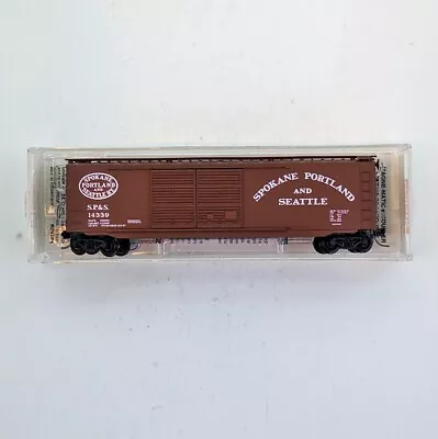 Micro-Trains 34210 N Scale 50' Standard Box Car Double Door - SP&S # 14339 • $34.80