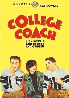 COLLEGE COACH - (B&W) (1933 Dick Powell) Region Free DVD - Sealed • £18.89