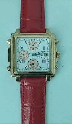 Seiko Sq100 Quartz Chronograph 7t32-5a20 Gents Watch Very Rare.read Description  • £49