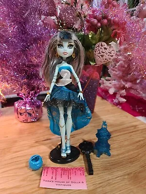 2012 Monster High 13 Wishes Frankie Stein Doll! • $79