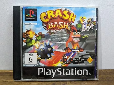 Crash Bash PS1 PlayStation 1 Platinum Sony PAL Boxed  - Tested And Working! • $49.99