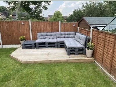 Pallet Garden Furniture - Garden Corner Sofa • £130