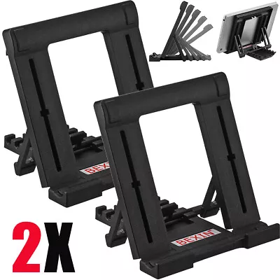 2X Adjustable Tablet Desktop Stand Desk Holder Mount For Kindle IPad Sumsung Tab • $11.89