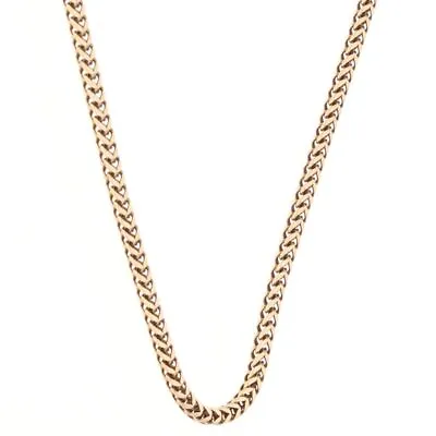 9Carat Yellow Gold 21.25  Foxtail Chain/ Necklace (1mm Wide) • £169