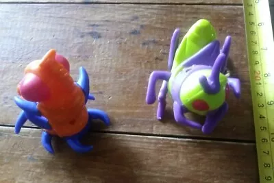 Guc Vintage 1980s Bugs Insects Creepy Bright Colored Monster Ants Toys Set 🐜 🐜 • $12.17