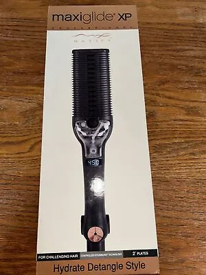 Maxius Maxiglide XP Hair Straightening Styling Tool Steam XP450-GOLD 2” New • $75