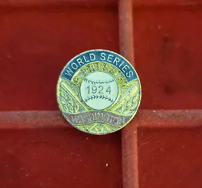 1924 Washington Senators World Series Press Pin #1204 • $1